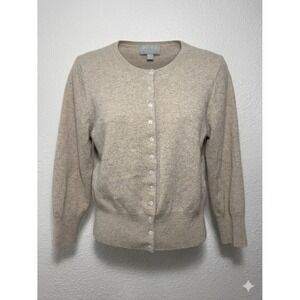 Cashmere Cardigan 8 10 Women's Medium Luxury Pure Capsule Designer